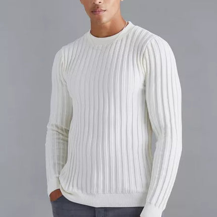 UNICORN Men's sweater rib white xs s m l xl