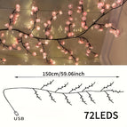 Pink Sakura-72LED