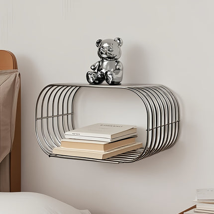 UNICORN Iron Art Metal High End silvery Red Black Sofa Side Table Living Room Home