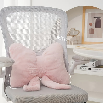 UNICORN Cute Rabbit Bow Pillow for The Living Room Or Bed white pink black 31 41 cm