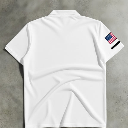 UNICORN Short-sleeve Shirt, American Design USA Text and the American Flag s m l xl xxl