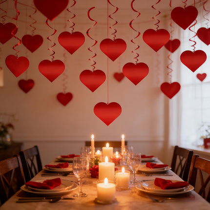 UNICORN 24pcs Large Wedding & Valentine's Garland Decorations