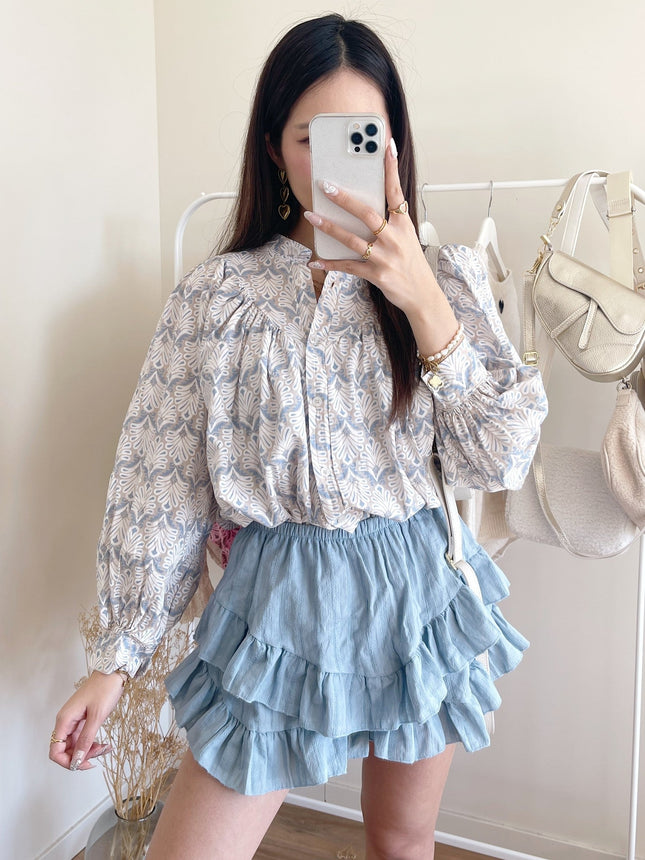 UNICORN Women's skirt light blue s m