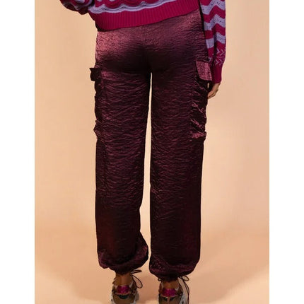 UNICORN Women's pants fluersk grape purple xs s m l xl