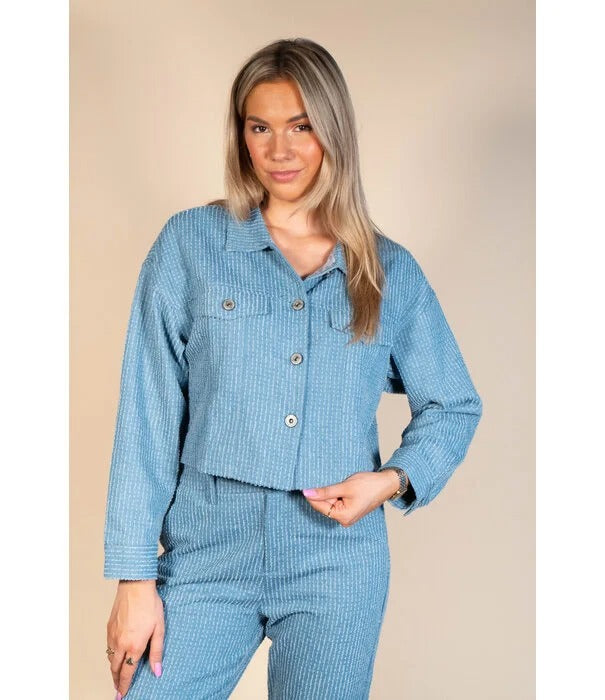 UNICORN Women's jacket denim light blue xs s m l xl