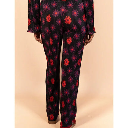 UNICORN Women's pants fluorescent black/grape purple xs s m l xl