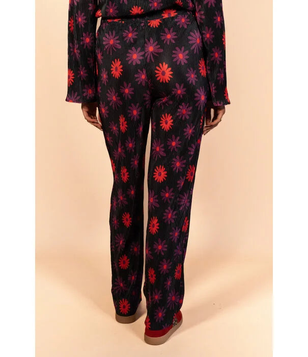 UNICORN Women's pants fluorescent black/grape purple xs s m l xl