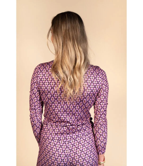 UNICORN Women's Shirt top black/light purple XS S M L XL