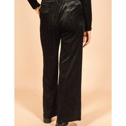 UNICORN Women's pants Fluresk Zelda pants black grape purple xs s m l