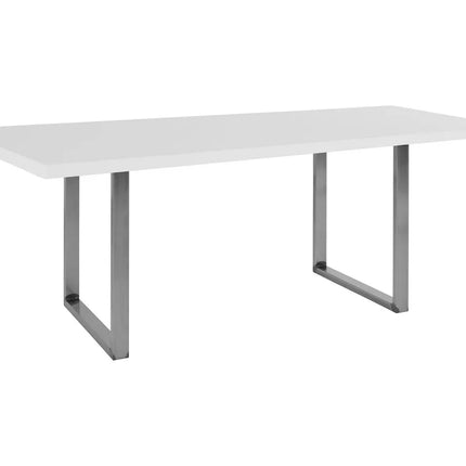 UNICORN Dining table, white, width 180 cm, depth 90 cm, height 74.1 cm