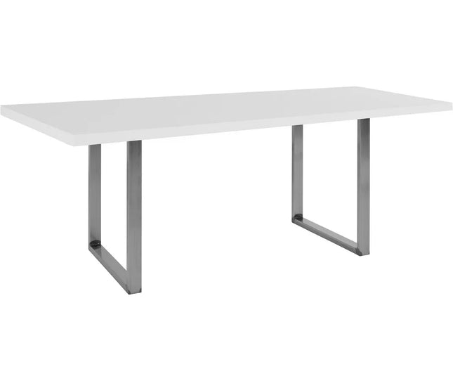 UNICORN Dining table, white, width 180 cm, depth 90 cm, height 74.1 cm