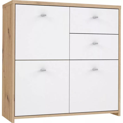 UNICORN Sideboard wall unit modern brown Width 77.2 cm Depth 29.6 cm Height 77.5 cm