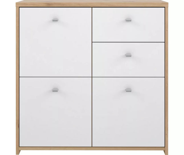 UNICORN Sideboard wall unit modern brown Width 77.2 cm Depth 29.6 cm Height 77.5 cm