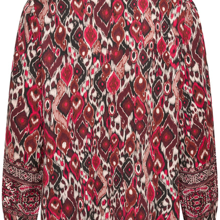 UNICORN Women's blouse burgundy red xs s m l xl xxl xxxl