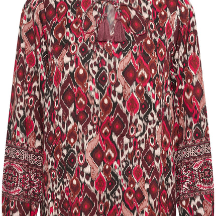 UNICORN Women's blouse burgundy red xs s m l xl xxl xxxl