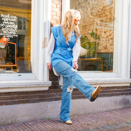 Holly wide destroy jeans