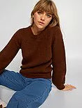 UNICORN Women's sweater knitted red blue brown beige s m l xl