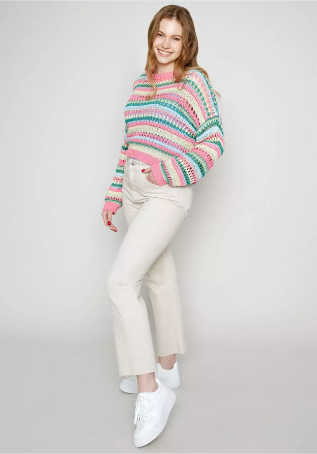 UNICORN Women's knitted sweater pink green yellow xs s m l xl xxl