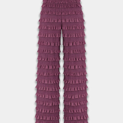 Harper & Yve Lo pants cassis