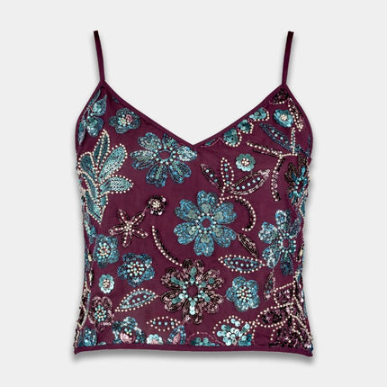 Harper & Yve Romy top cassis blue
