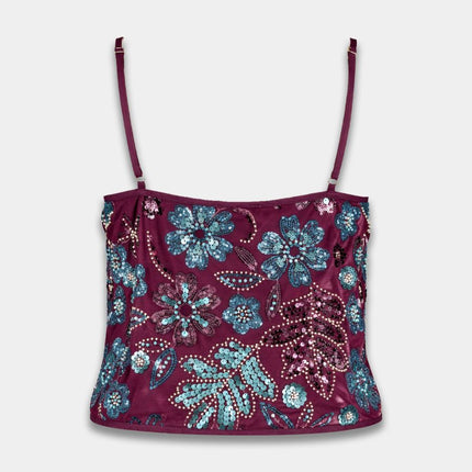 Harper & Yve Romy top cassis blue
