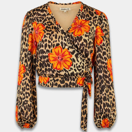 Harper & Yve Flora top lexie leopard