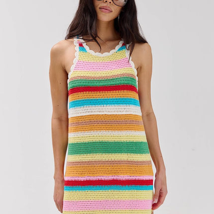 Harper & Yve Jo dress multi stripe