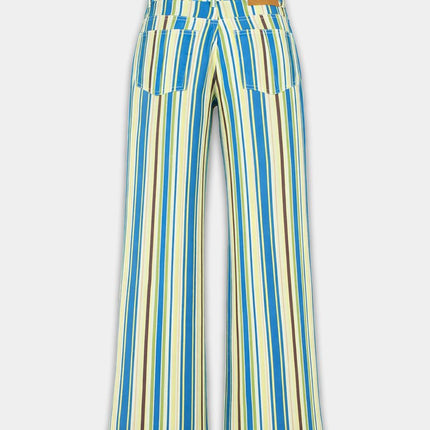 Harper & Yve Mayra pants multi stripe blue