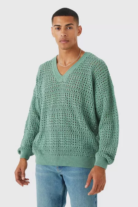 UNICORN Men's sweater airy green xs s m l xl