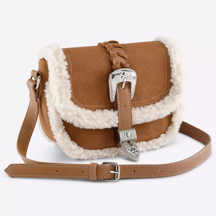 UNICORN Women's handbag woolly brown
