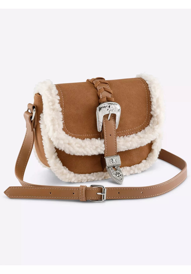UNICORN Women's handbag woolly brown