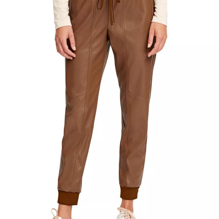 UNICORN Women's leather trousers brown 34 36 38 40 42 44 46 48