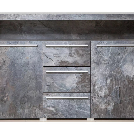 UNICORN Sideboard wall unit modern slate gray 132 cm