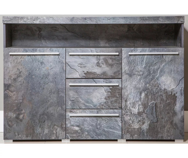 UNICORN Sideboard wall unit modern slate gray 132 cm