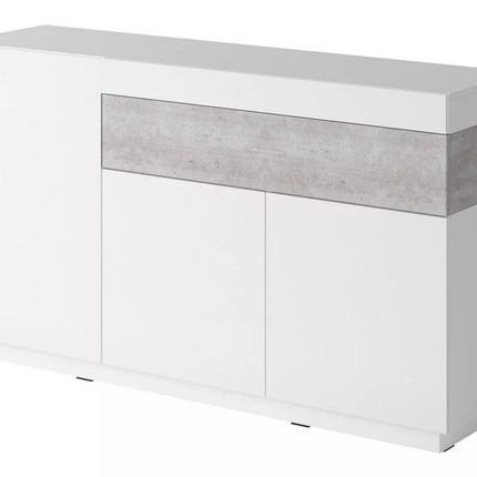 UNICORN Sideboard wall unit modern black white gray brown 150 cm