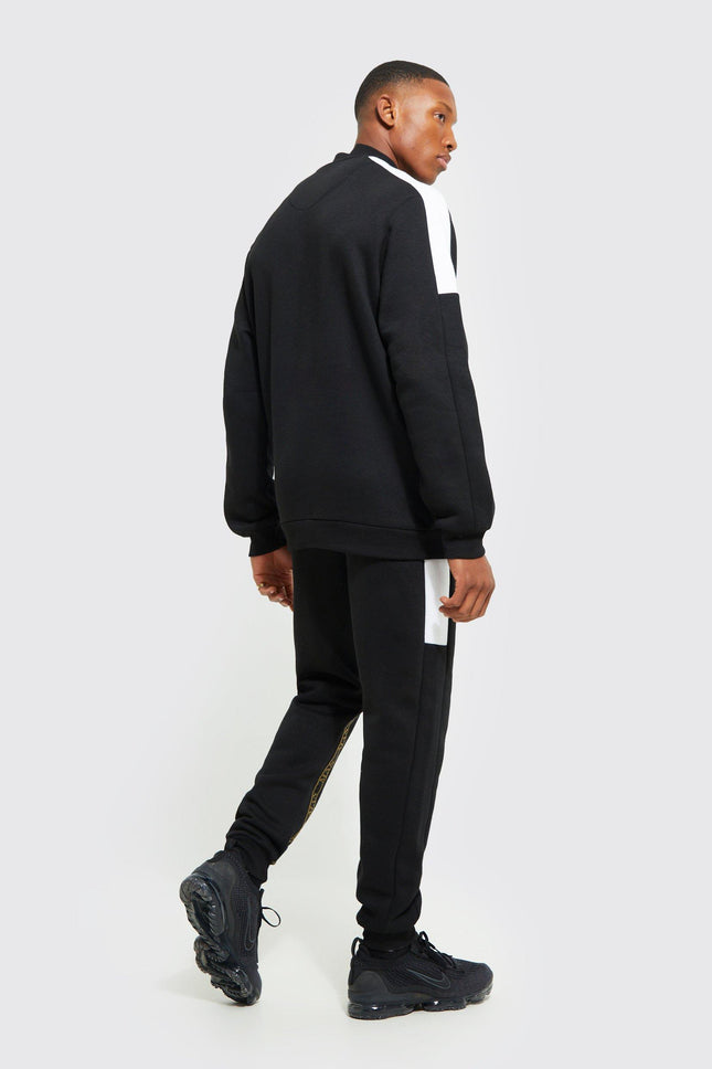 UNICORN Men's jogging suit black gold s m l