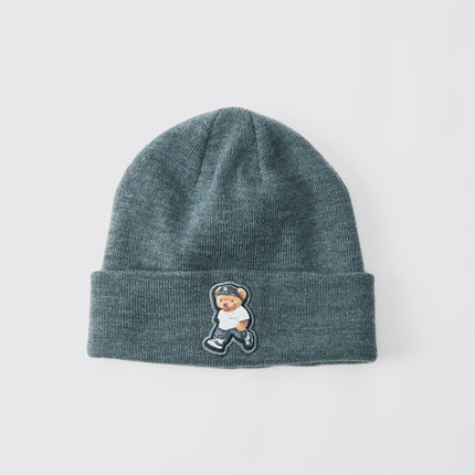 UNICORN Men's Bear Hat With Print Charcoal One size