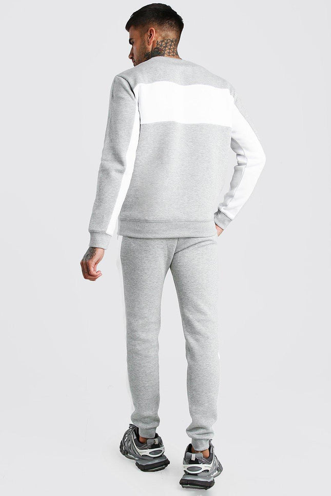 UNICORN Men's jogging suit clothing set gray white xs s m l xl l