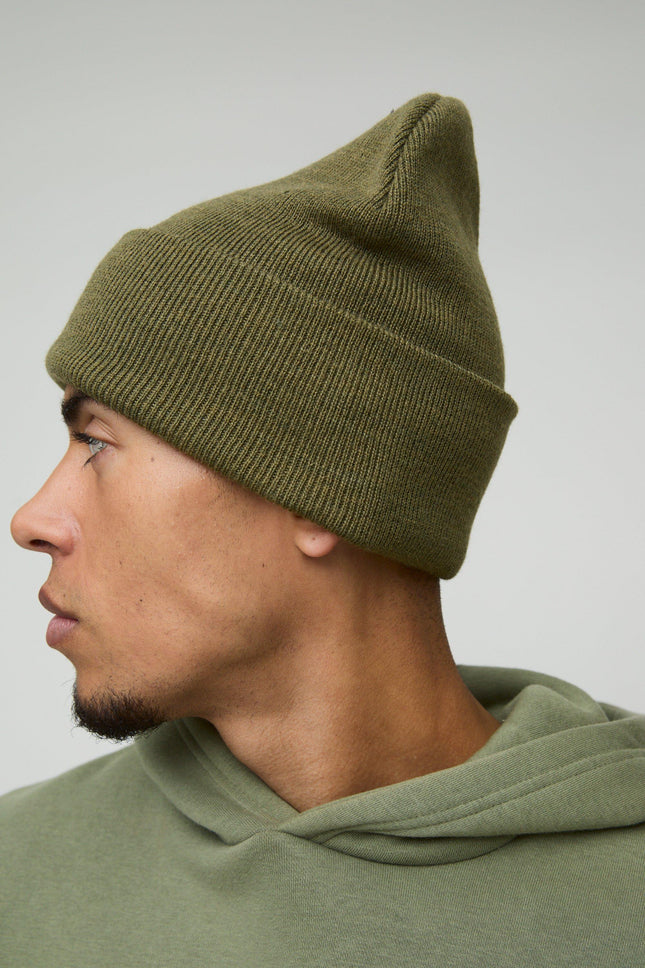 UNICORN Men's Flat Knitted Classic Hat Olive One size