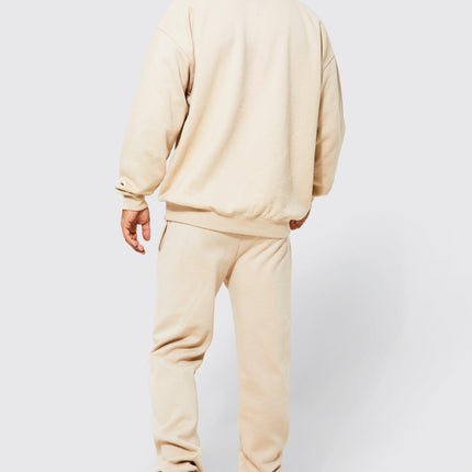 UNICORN Men's jogging suit clothing set beige s m l