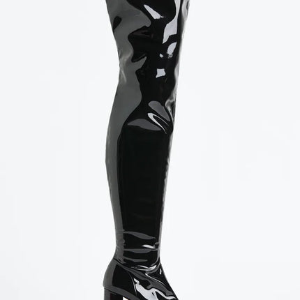 UNICORN Women's high boots leather black 32 33 34 35 36 37 38 39 40 41 42