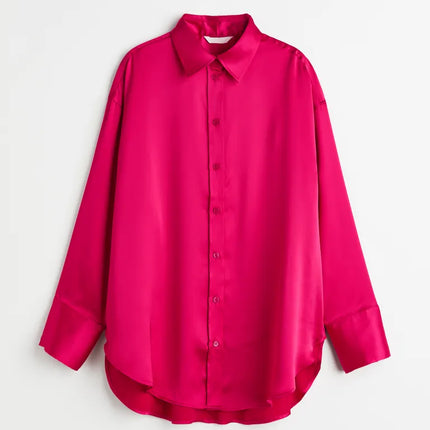 UNICORN Blouse shirt black white cerise light pink xxs xs s m l xl xxl