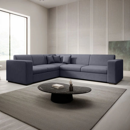 UNICORN Corner sofa 4-seater Fabric beige anthracite black gray