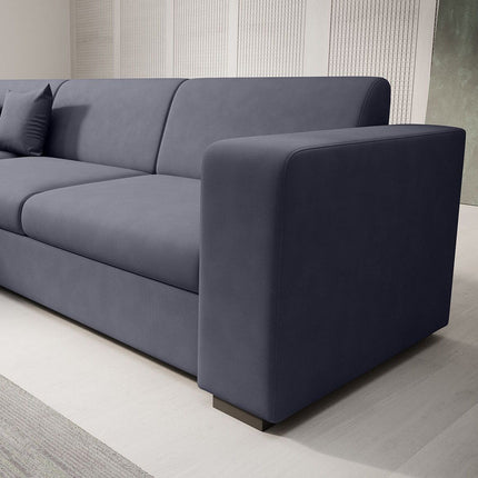 UNICORN Corner sofa 4-seater Fabric beige anthracite black gray Width 270 cm Height 78 cm Depth 230 cm