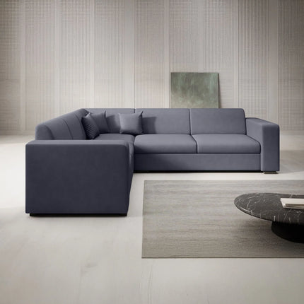 UNICORN Corner sofa 4-seater Fabric beige anthracite black gray Width 270 cm Height 78 cm Depth 230 cm