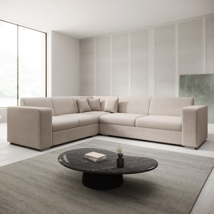 UNICORN Corner sofa 4-seater Fabric beige anthracite gray black Width 270 cm Height 78 cm Depth 230 cm