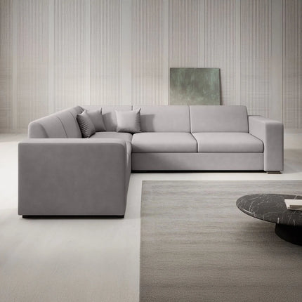 UNICORN Corner sofa 4-seater Fabric black anthracite beige gray Width: 270 cm Height: 78 cm Depth: 230 cm