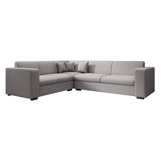 UNICORN Corner sofa 4-seater Fabric black anthracite beige gray Width 270 cm Height 78 cm Depth 230 cm
