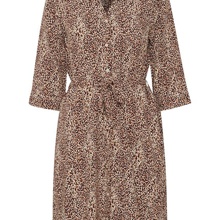 UNICORN Women's dress tiger print brown stripes pink xxs xs s m l xl xxl