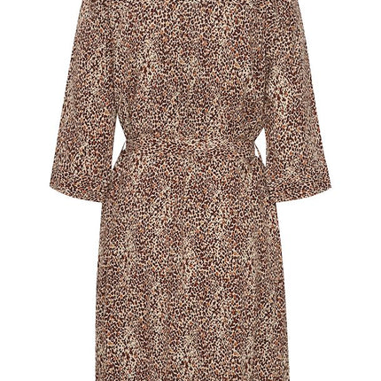 UNICORN Women's dress tiger print brown stripes pink xxs xs s m l xl xxl